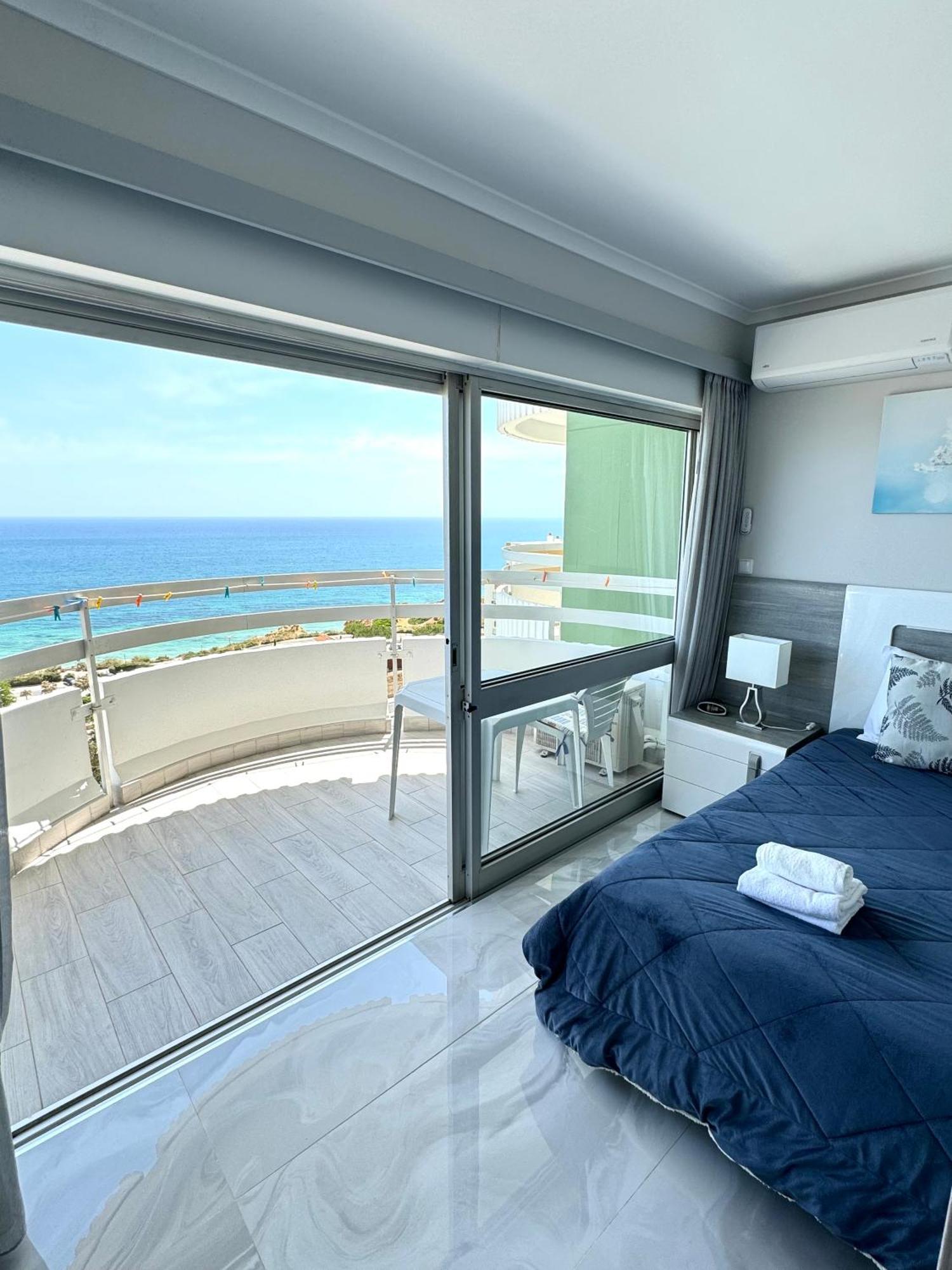 Top Ocean View Apartment - Amazing Sunset - Modern Style - Pool & 200M To Beach Portimao Exterior photo